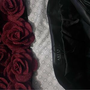 Akira Red Rose Clutch